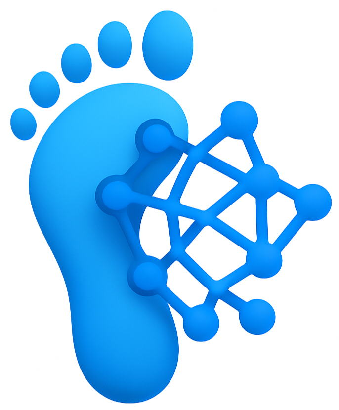 Footprint.AI logo - AI-powered foot analysis
